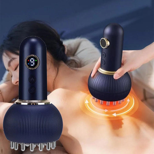 Electric Microcurrent Body Massager Anti Cellulite Lymphatic Drainage Brush