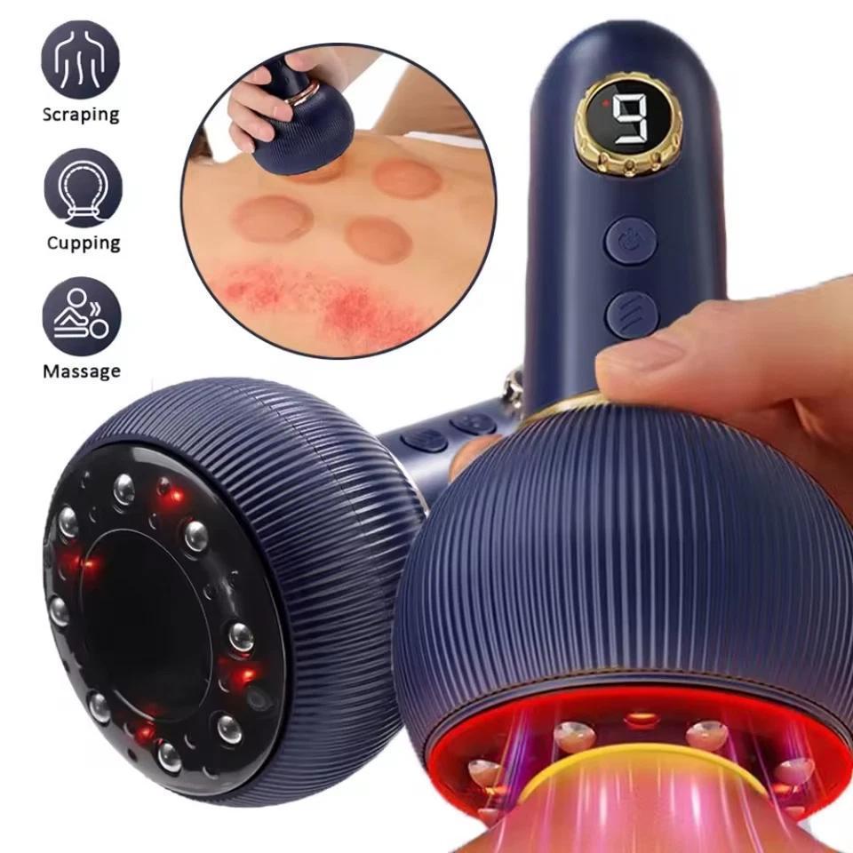 Electric Microcurrent Body Massager Anti Cellulite Lymphatic Drainage Brush