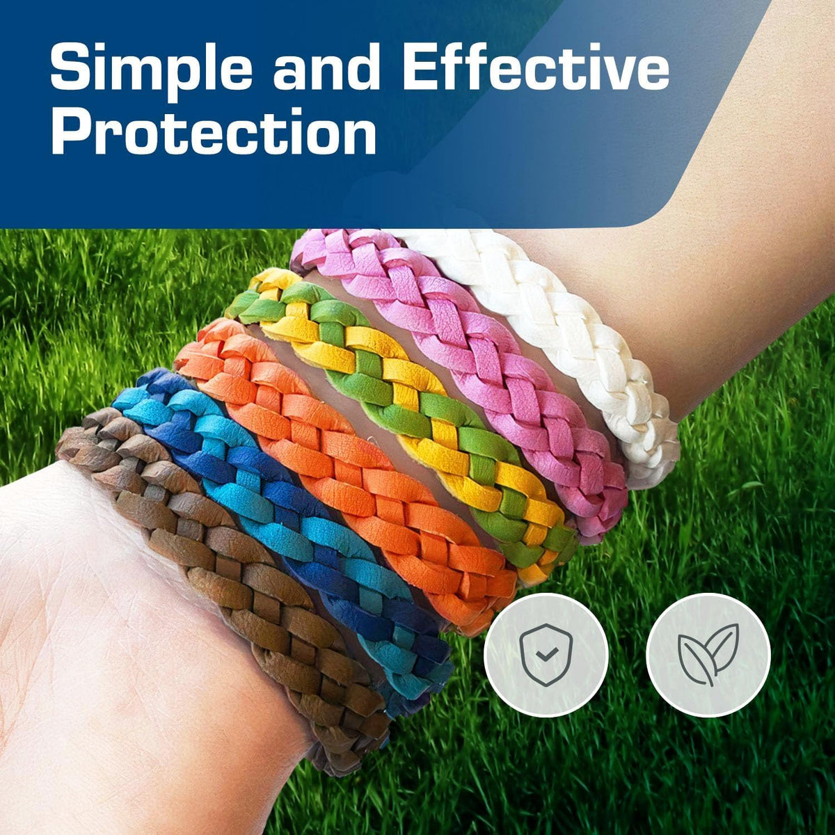 Active Era Explorer Mosquito Repellent Bands - 12 Pack With Assorted Colours, Insect Midge & Mosquito Bracelet - Powerful DEET Free Formula - Waterproof with 250 Hours / 10 Days of Protection Lightweight for Outdoor Activities (Multi Colour - 12 Pack)